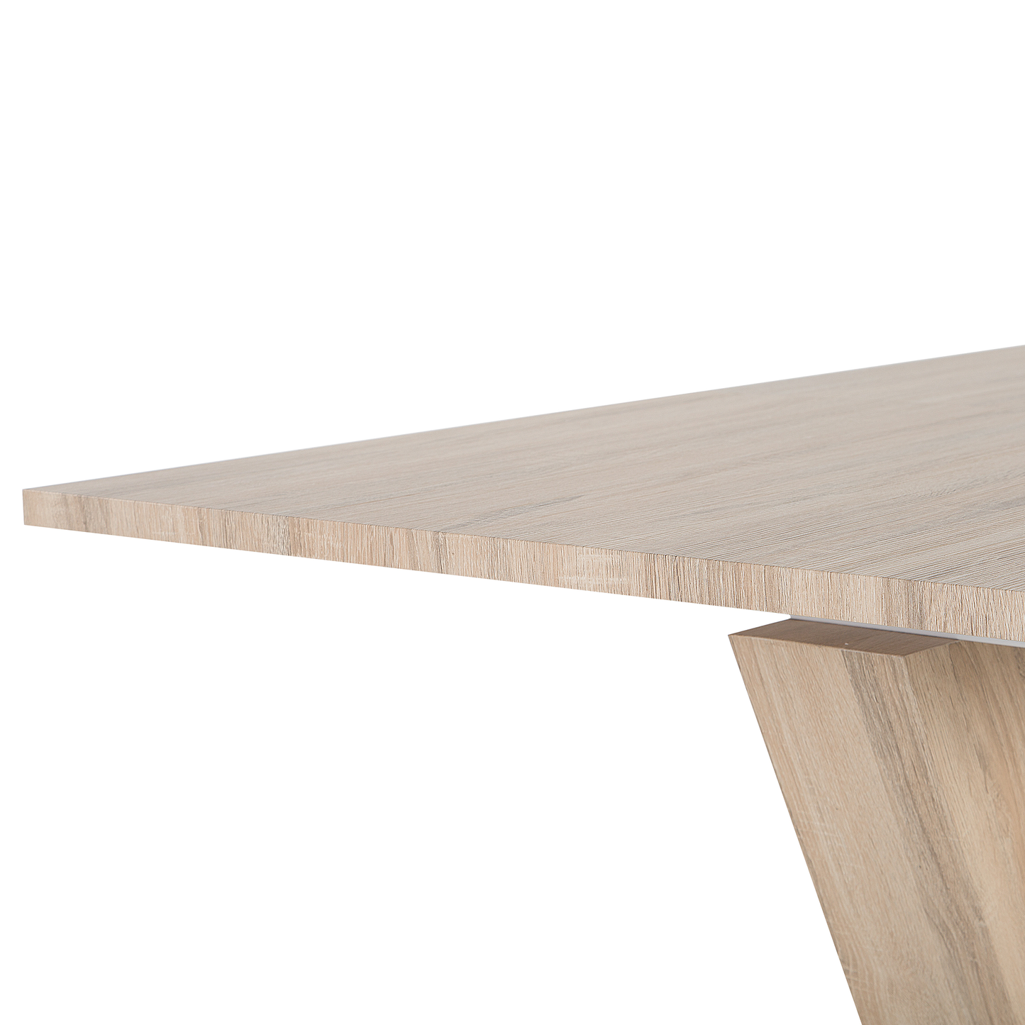 Esstisch heller Holzfarbton 140/180 x 90 cm ausziehbar LIXA
