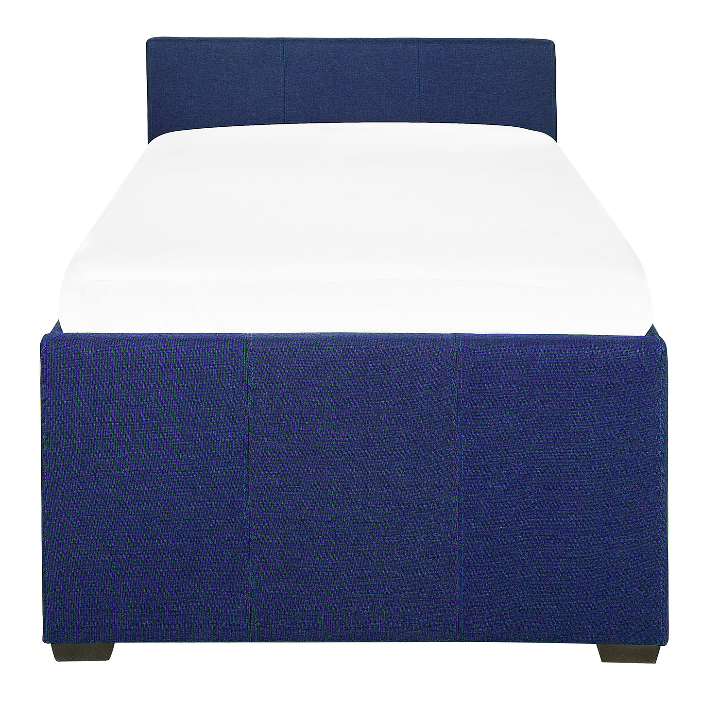 Ausziehbett Stoff MARMANDE 90 x 200 cm Marineblau