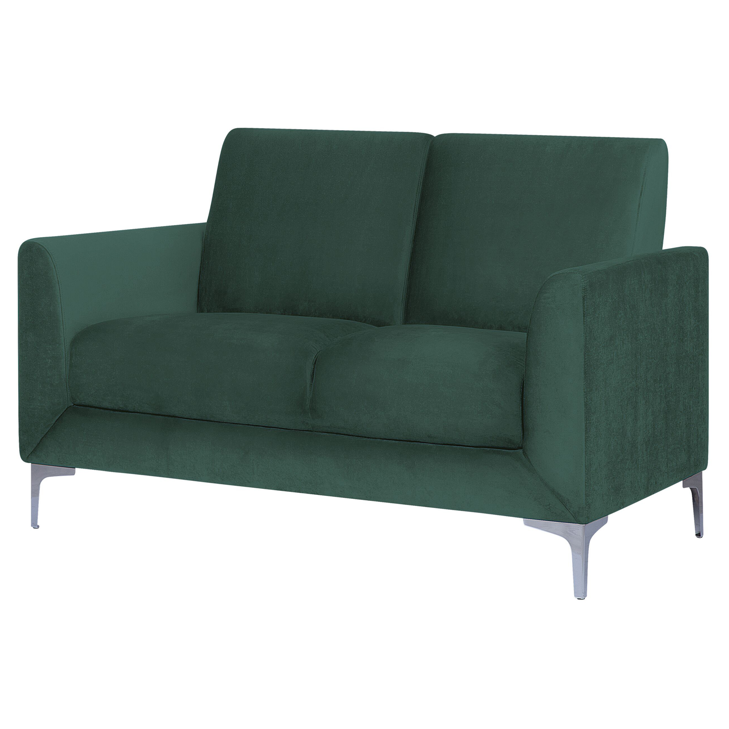 2-Sitzer Sofa Samtstoff grün FENES
