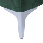 2-Sitzer Sofa Samtstoff grün FENES