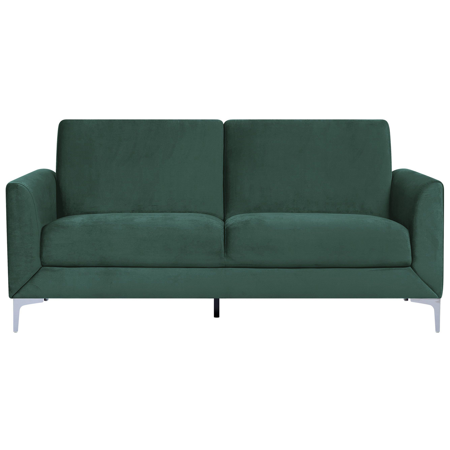 Sofa Set Samtstoff grün 6-Sitzer FENES
