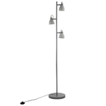 Stehlampe MISTAGO verstellbar Beton Grau