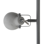 Stehlampe MISTAGO verstellbar Beton Grau