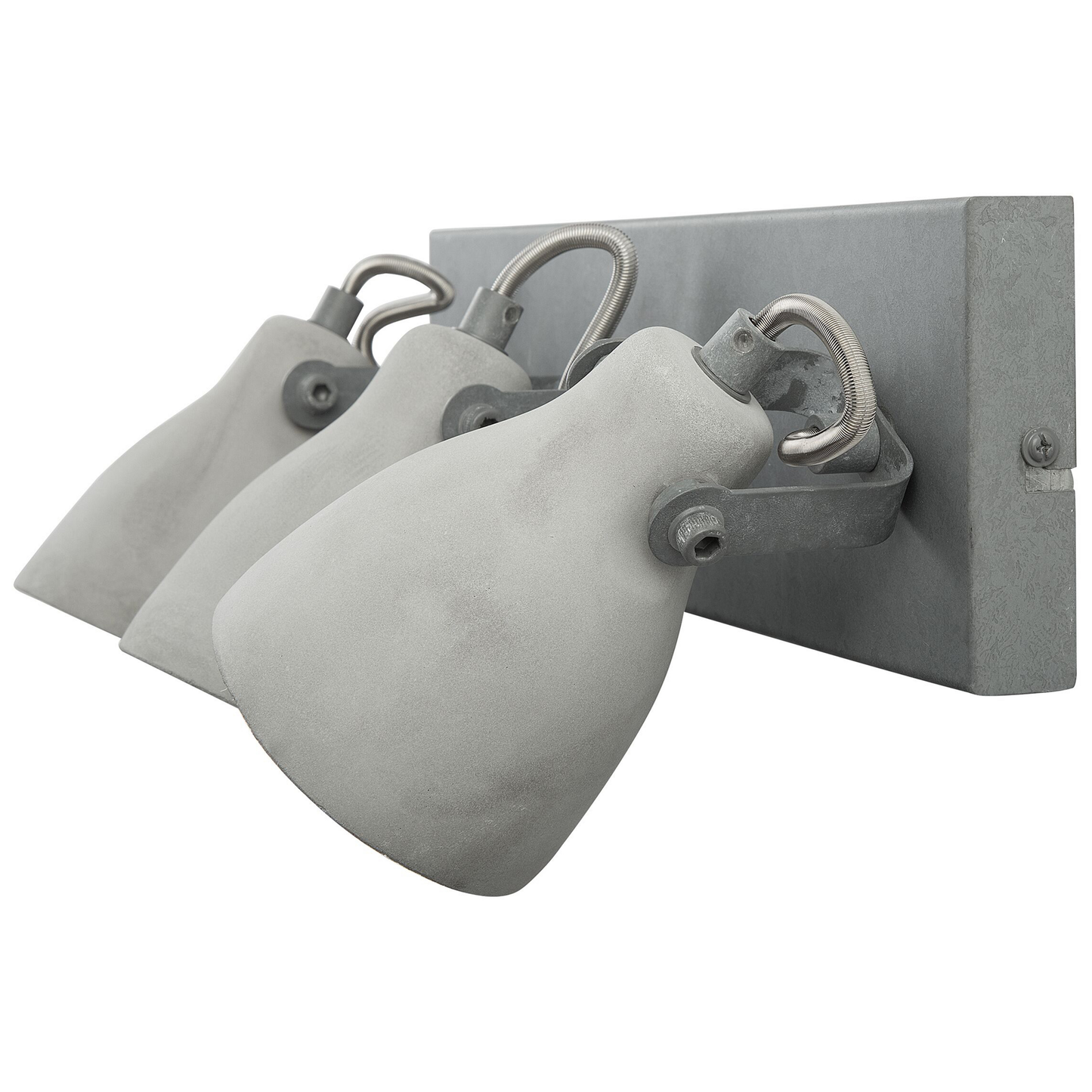 Strahler 3-flammig MISTAGO verstellbar Beton Grau
