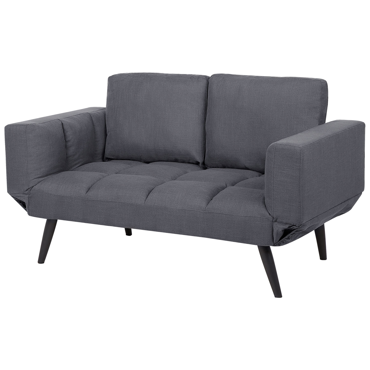 2-Sitzer Schlafsofa dunkelgrau BREKKE