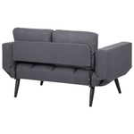 2-Sitzer Schlafsofa dunkelgrau BREKKE