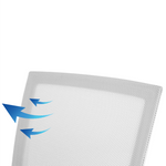 Bürostuhl grau höhenverstellbar RELIEF