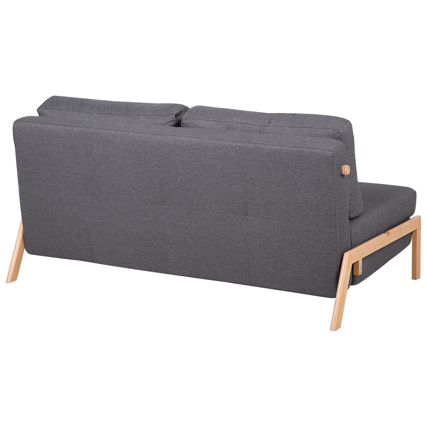 2-Sitzer Schlafsofa dunkelgrau EDLAND