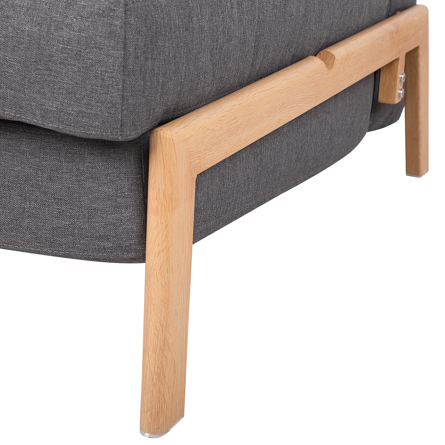 2-Sitzer Schlafsofa dunkelgrau EDLAND