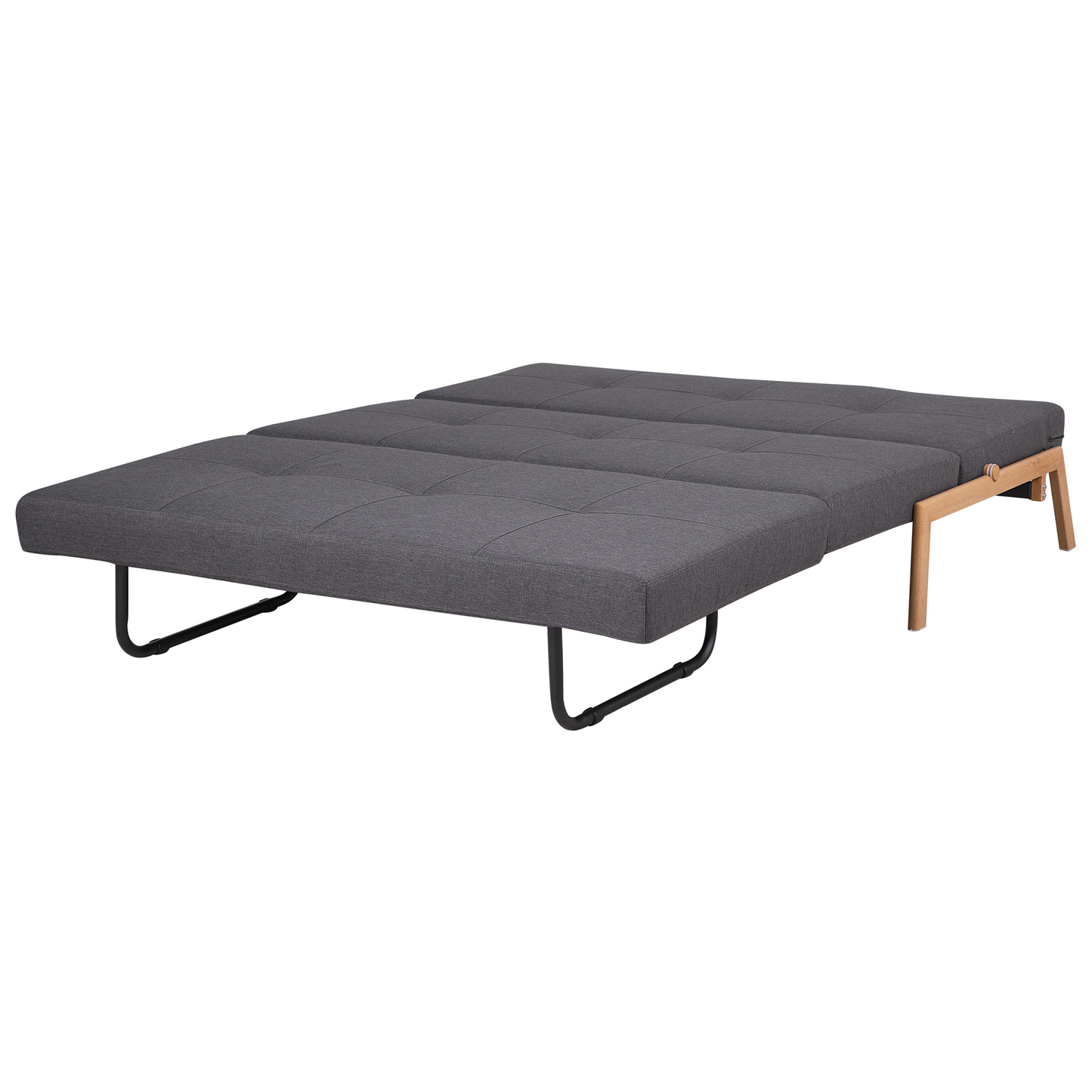 2-Sitzer Schlafsofa dunkelgrau EDLAND
