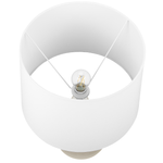 Tischlampe gold 64 cm rund SALLA