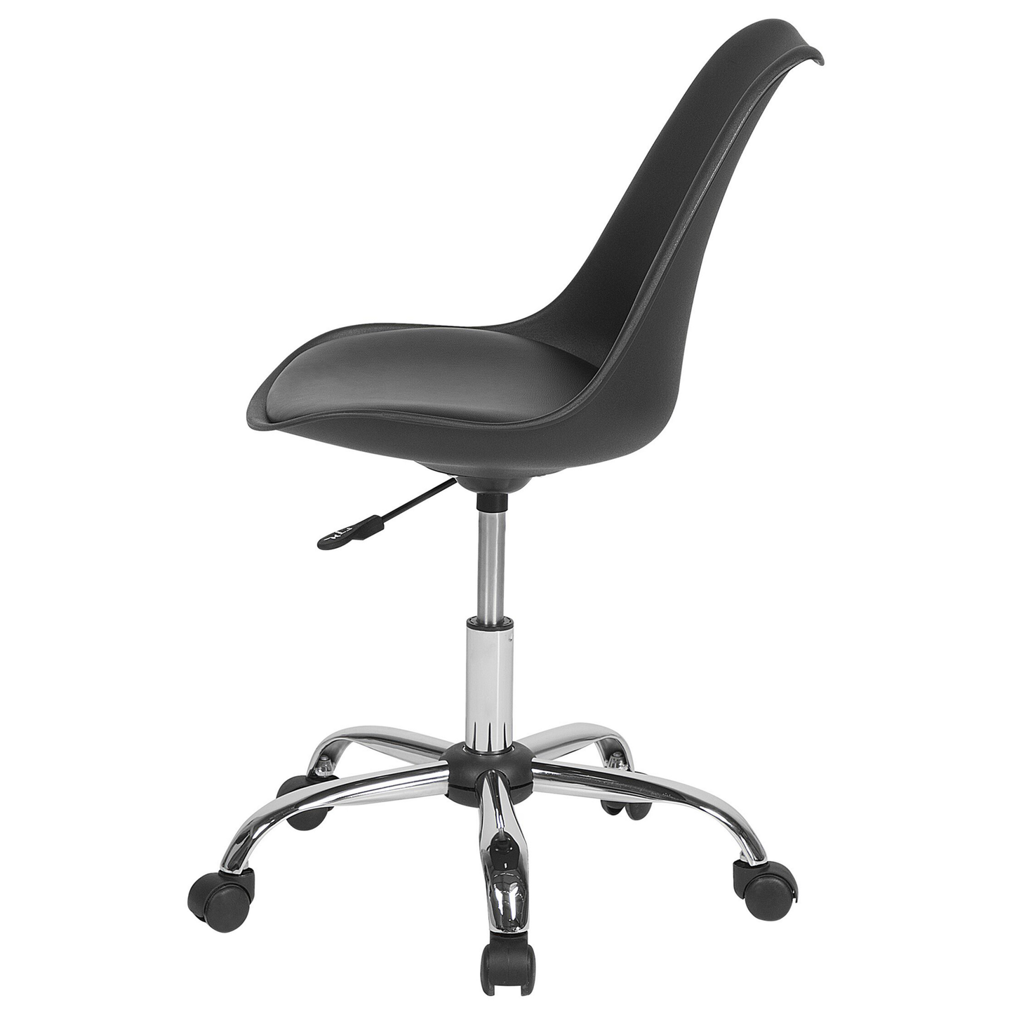 Bürostuhl drehbar DAKOTA Kunstleder Schwarz