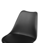 Bürostuhl drehbar DAKOTA Kunstleder Schwarz