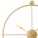 Wanduhr ZUCHWIL 50 cm Metall Gold