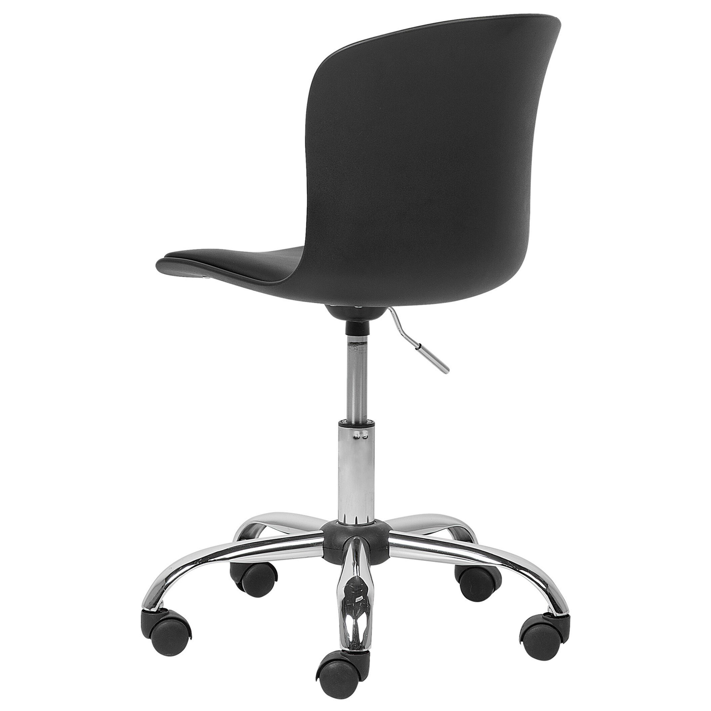 Bürostuhl drehbar VAMO Kunstleder Schwarz