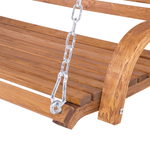 Hollywoodschaukel ANDRIA Holz Braun