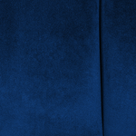 3-Sitzer Sofa Samtstoff marineblau ALSVAG