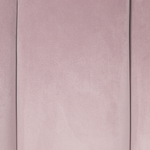 3-Sitzer Sofa Samtstoff rosa ALSVAG