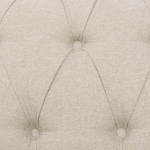 3-Sitzer Sofa beige gerade Beine CHESTERFIELD