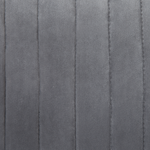 Bürostuhl drehbar VENICE Samtstoff Grau