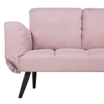 2-Sitzer Schlafsofa rosa BREKKE