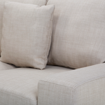 6-Sitzer Ecksofa beige linksseitig STOCKHOLM