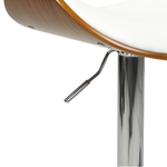 Barhocker Kunstleder Weiss ROTTERDAM