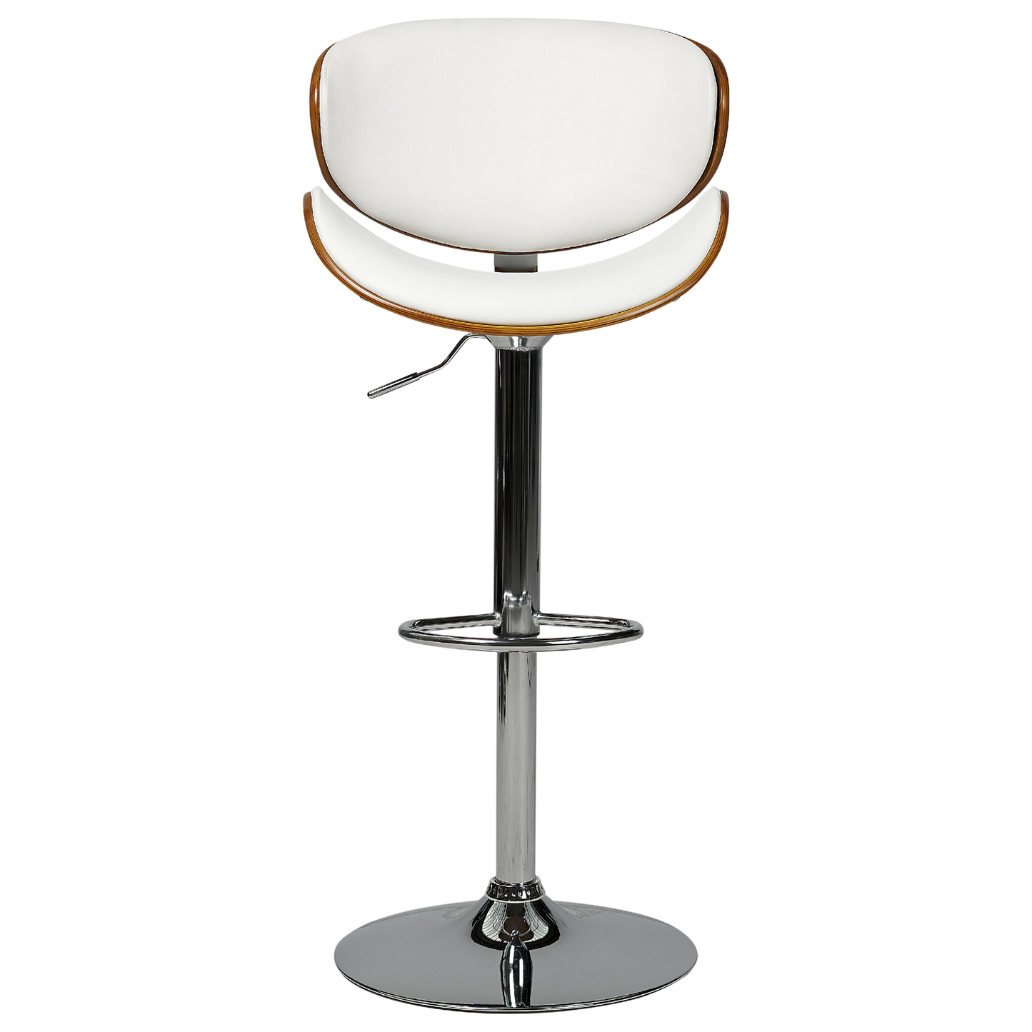 Barhocker Kunstleder Weiss ROTTERDAM