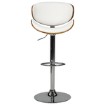 Barhocker Kunstleder Weiss ROTTERDAM
