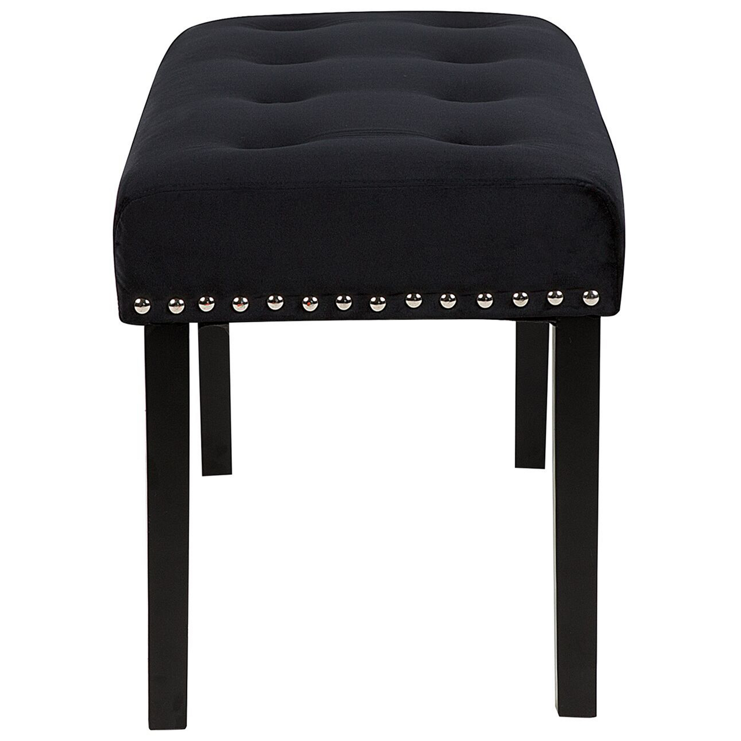 Bettbank Samtstoff schwarz YORKTON