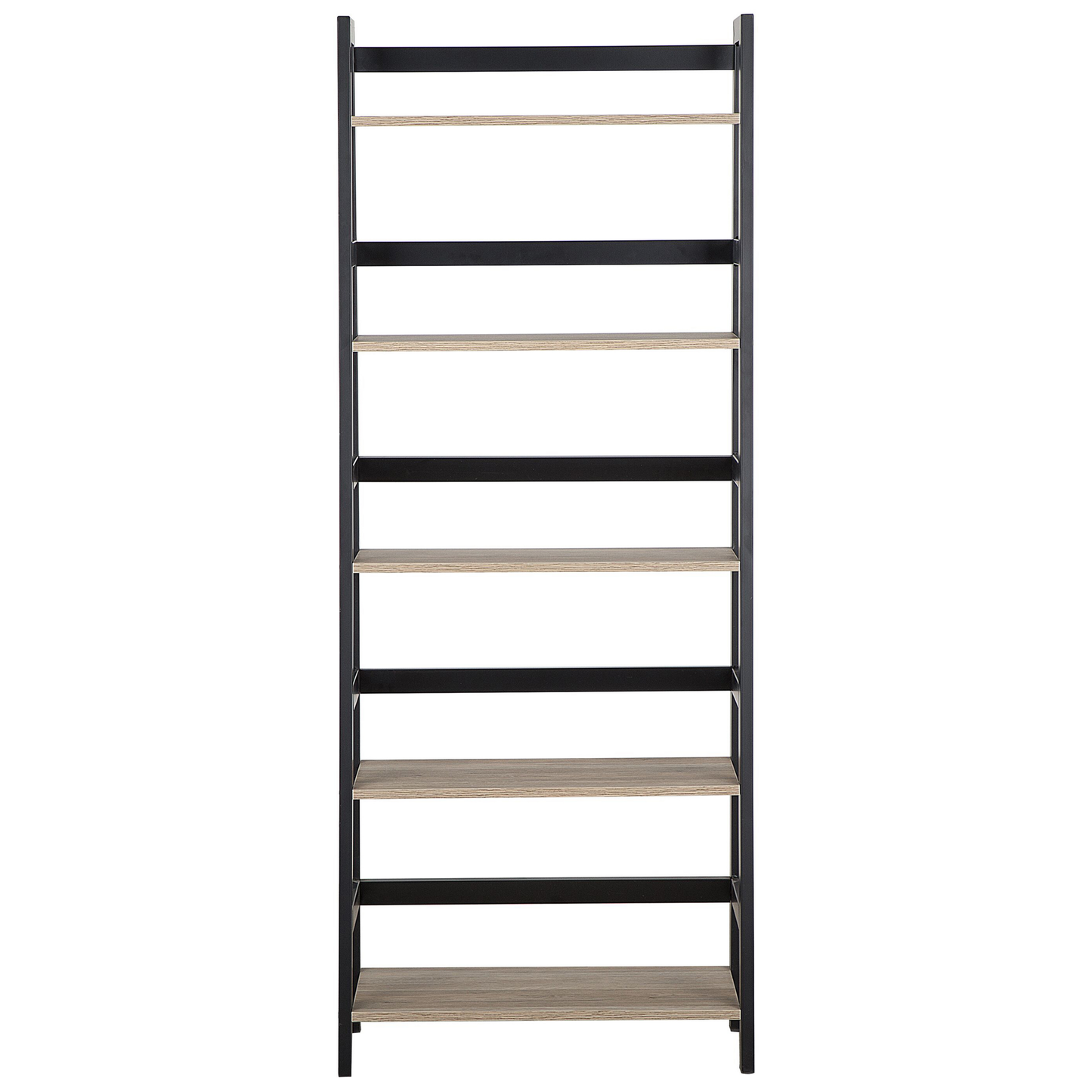 Bücherregal mit 5 Fächern CROYDON 163 cm Schwarz