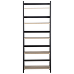 Bücherregal mit 5 Fächern CROYDON 163 cm Schwarz