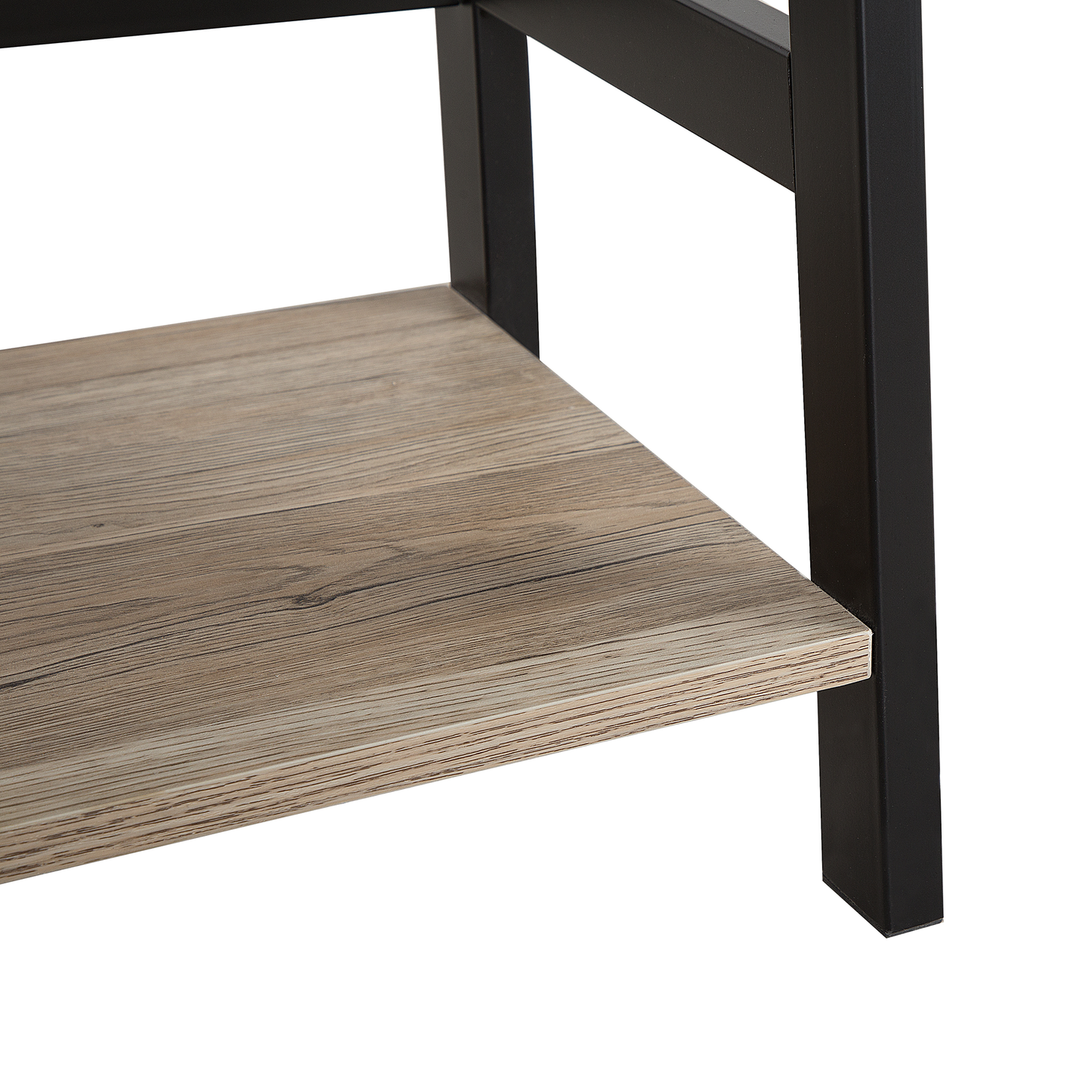 Bücherregal mit 5 Fächern CROYDON 163 cm Schwarz