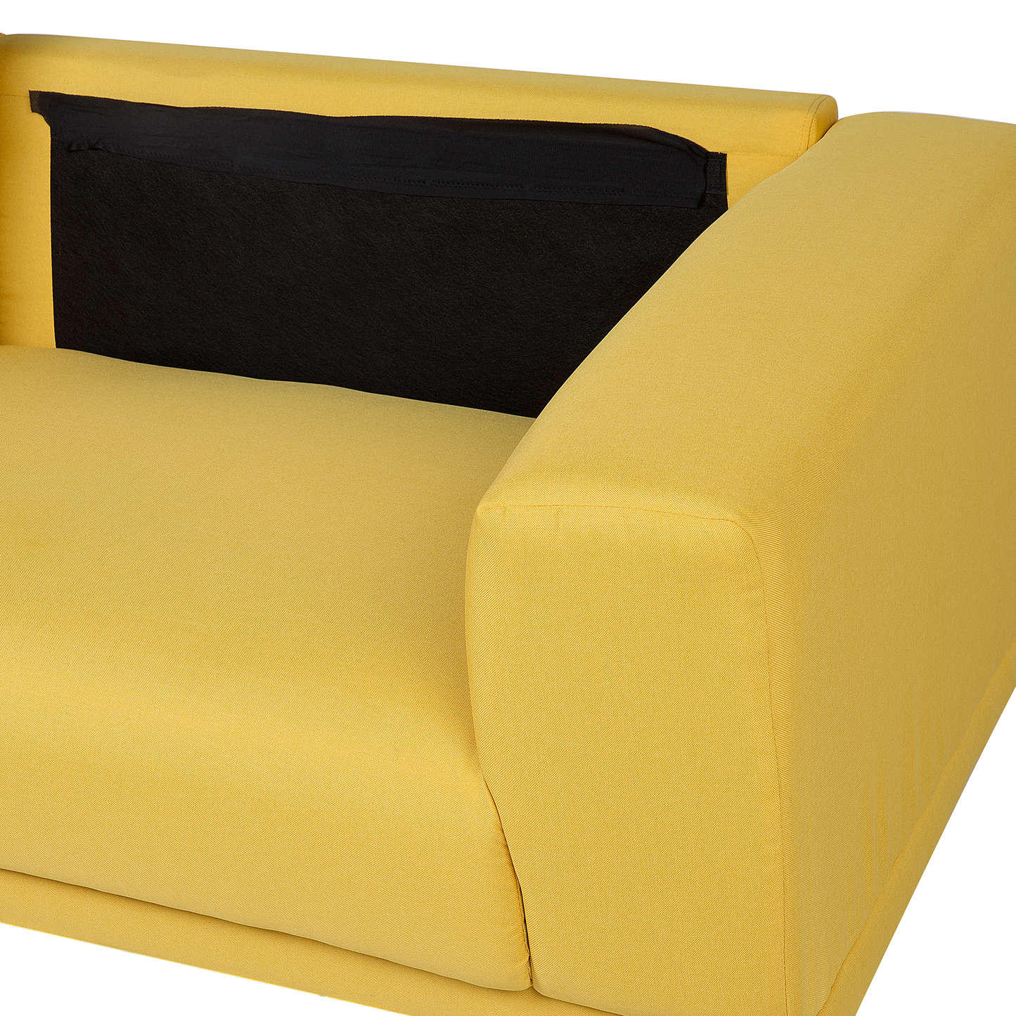 3-Sitzer Sofa Polsterbezug gelb NIVALA