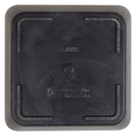 Blumenkübel ZELI Stein 42 cm Dunkelgrau