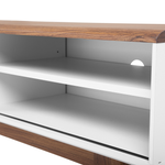 TV-Möbel TOLEDO II Braun / Weiss