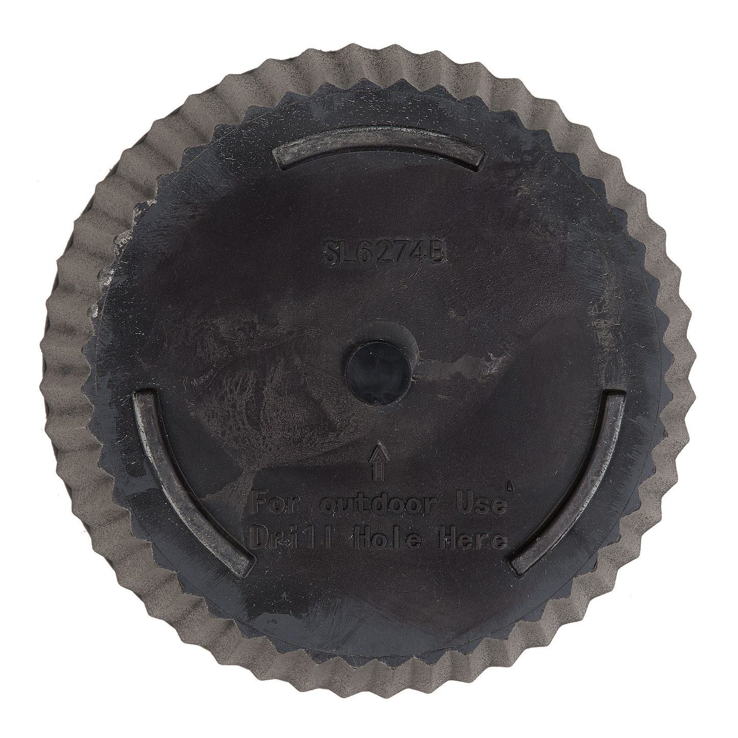 Blumenkübel POKA Stein 36 cm Taupe