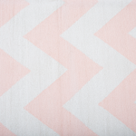Outdoor Teppich rosa 140 x 200 cm Zickzack-Muster Kurzflor KONARLI