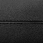 3-Sitzer Sofa Leder schwarz TORGET