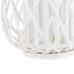 Laterne MAURITIUS Holz 30 cm Weiss