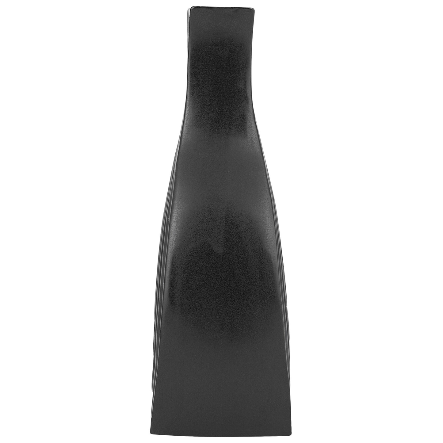 Dekovase THAPSUS Steinzeug 25 cm Schwarz