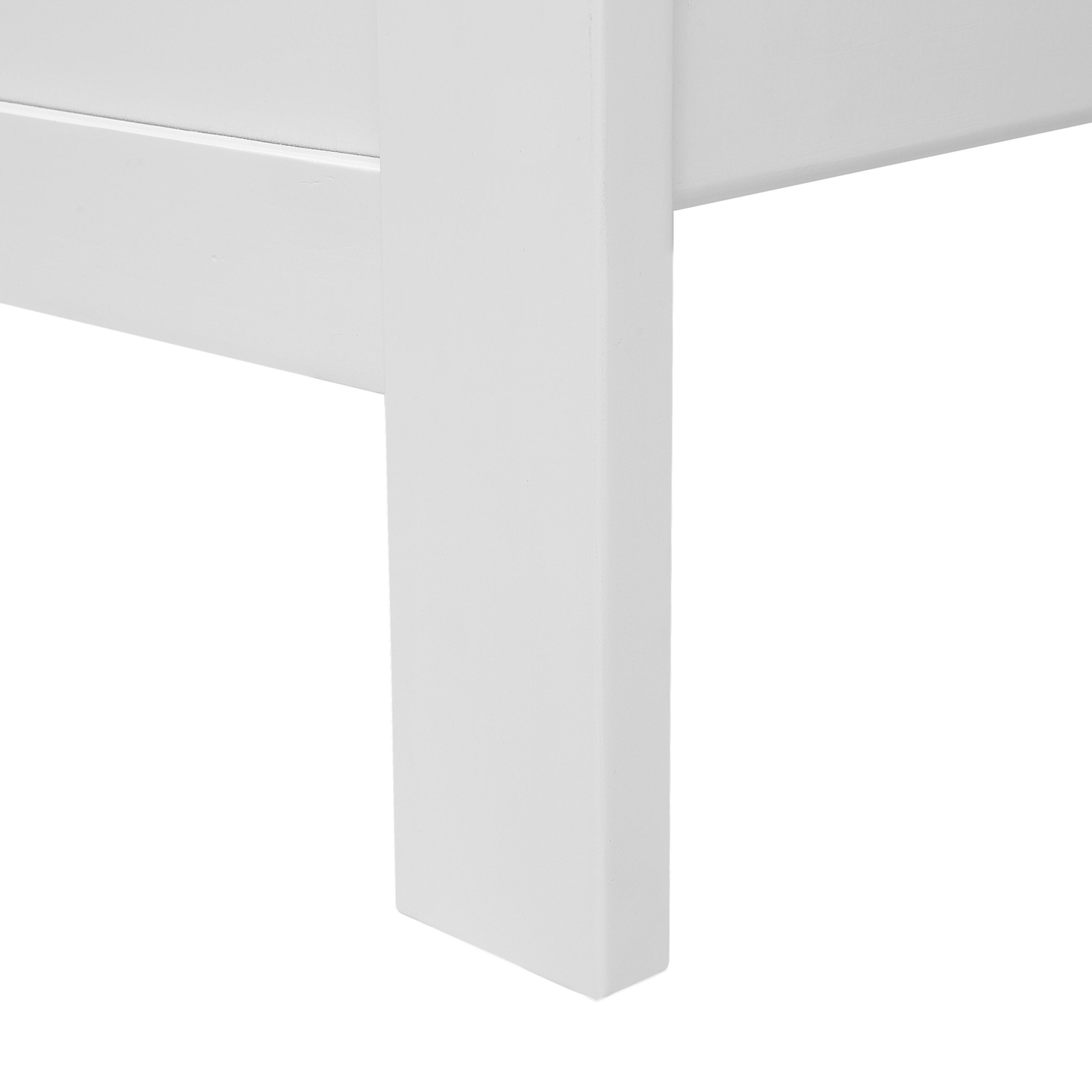 Bett mit Lattenrost Kiefernholz MAYENNE 140 x 200 cm Weiss