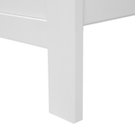Bett mit Lattenrost Kiefernholz MAYENNE 140 x 200 cm Weiss