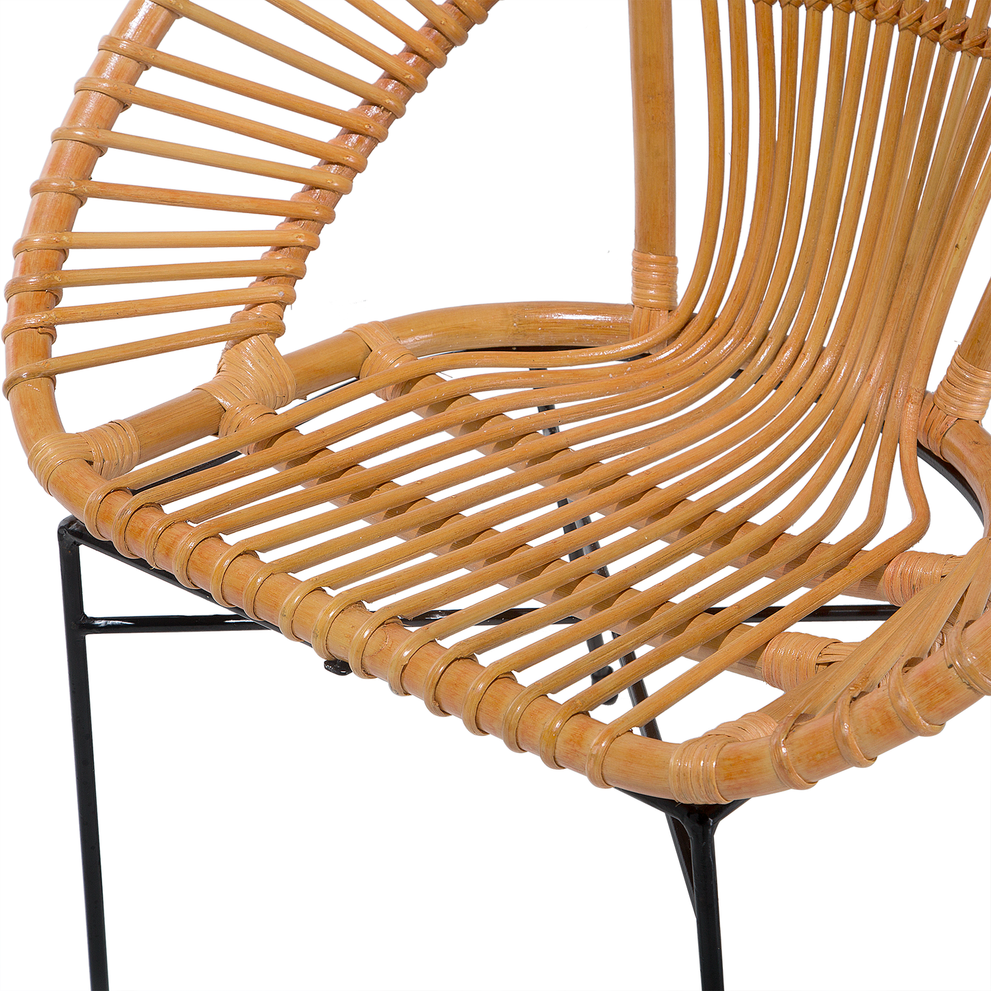 Esszimmerstuhl SARITA Rattan Naturfarben