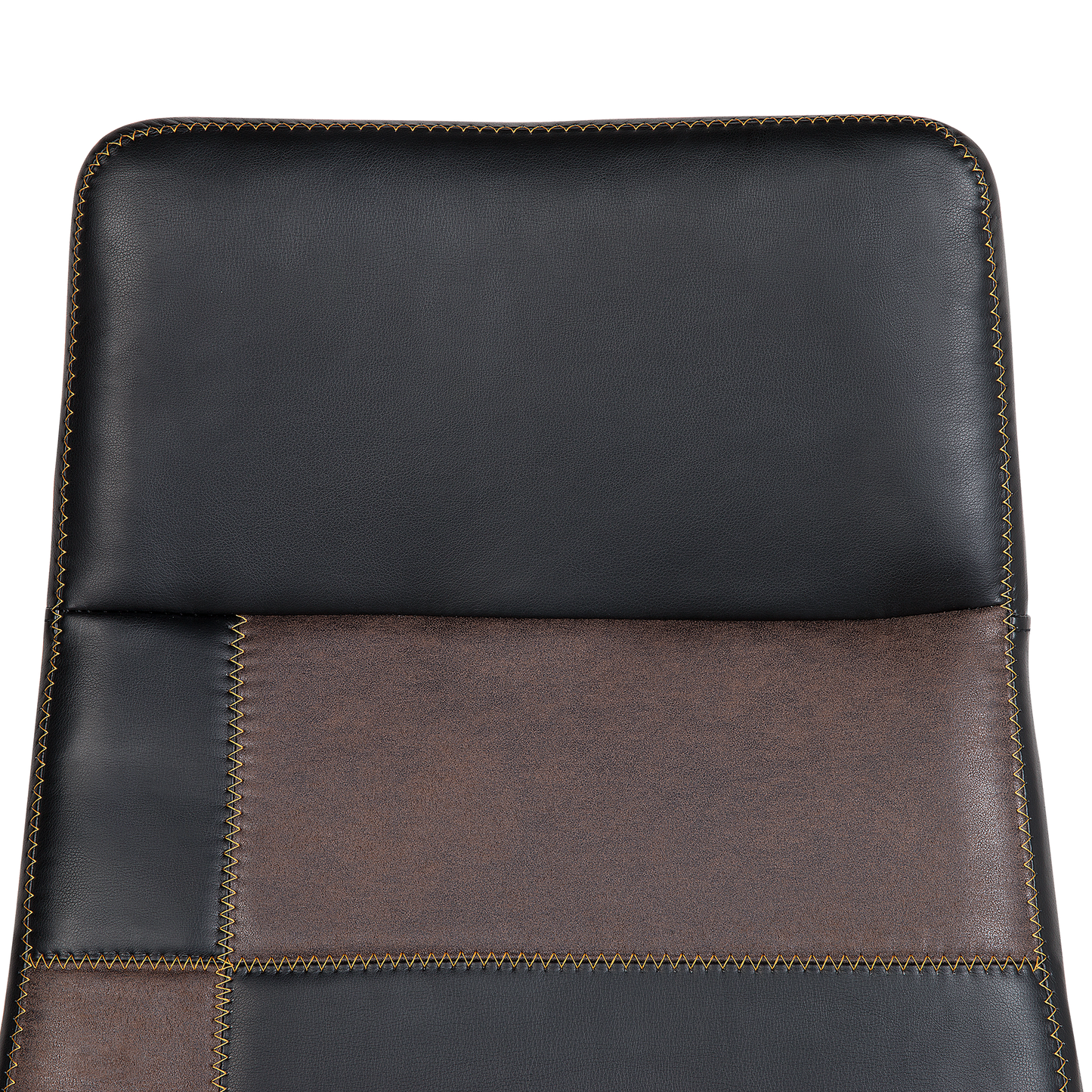 Bürostuhl Kunstleder Braun DELUXE