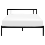 Bett mit Lattenrost Metall CUSSET 160 x 200 cm Schwarz
