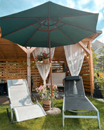 Marktschirm 270 cm TOSCANA Dunkelgrün