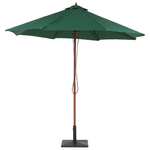 Marktschirm 270 cm TOSCANA Dunkelgrün