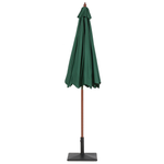 Marktschirm 270 cm TOSCANA Dunkelgrün
