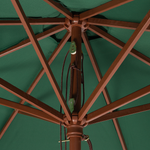 Marktschirm 270 cm TOSCANA Dunkelgrün